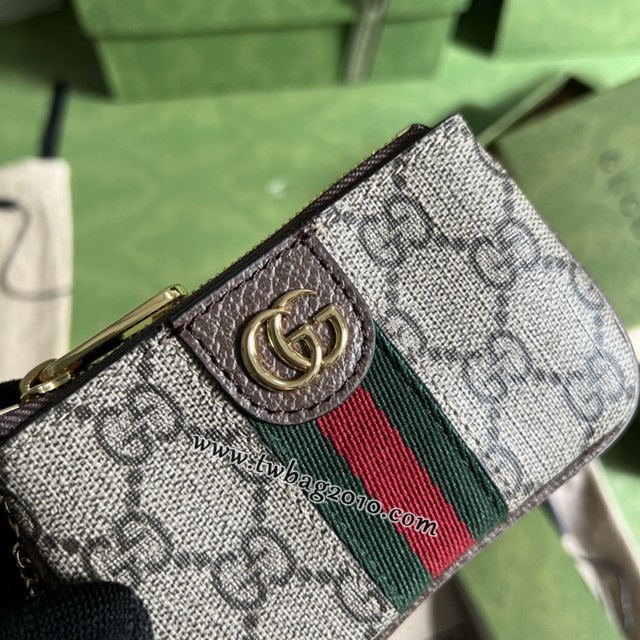 gucci專櫃經典GG圖案錢包手袋 古馳G家最新鑰匙扣包錢夾 jcp1321